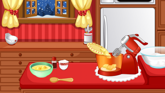 اسکرین شات بازی game cooking birthday cake 6