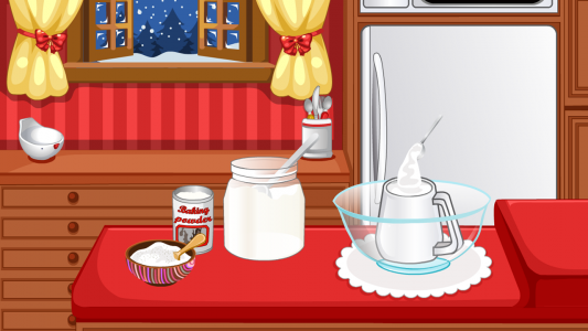 اسکرین شات بازی game cooking birthday cake 2