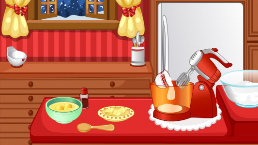 اسکرین شات بازی game cooking birthday cake 5
