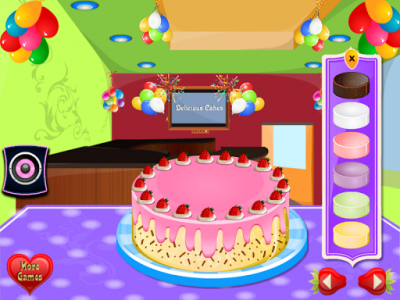 اسکرین شات بازی Delicious Cake Decoration 1