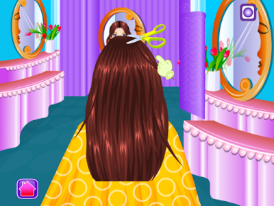 اسکرین شات بازی Hair style salon girls games 3