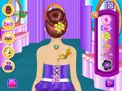 اسکرین شات بازی Hair style salon girls games 5