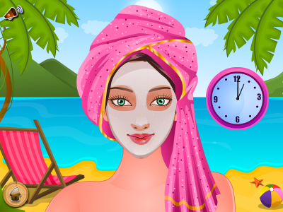 اسکرین شات بازی Princess summer makeup salon 3