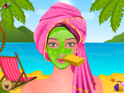 اسکرین شات بازی Princess summer makeup salon 4