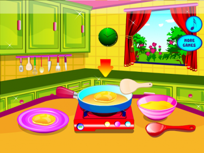 اسکرین شات بازی Pumpkin Pancakes Cooking Games 6