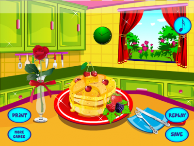 اسکرین شات بازی Pumpkin Pancakes Cooking Games 7
