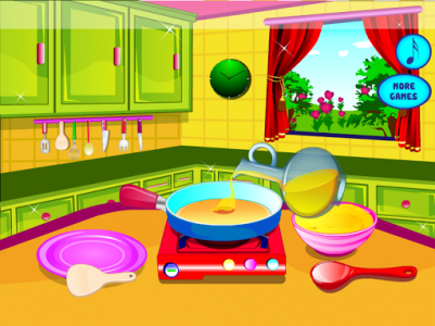 اسکرین شات بازی Pumpkin Pancakes Cooking Games 5