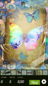 اسکرین شات بازی Hidden Object - Butterfly Garden 3