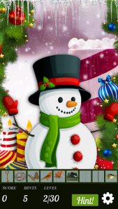 اسکرین شات بازی Hidden Object Game - Cute Christmas 1