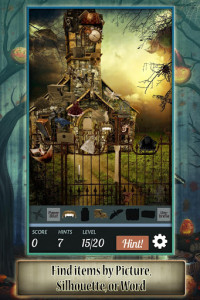 اسکرین شات بازی Hidden Object: Halloween House 3