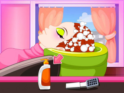 اسکرین شات بازی Beauty Hair Salon Game 3