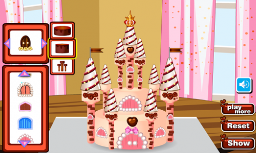 اسکرین شات بازی Chocolate Castle Cake 3