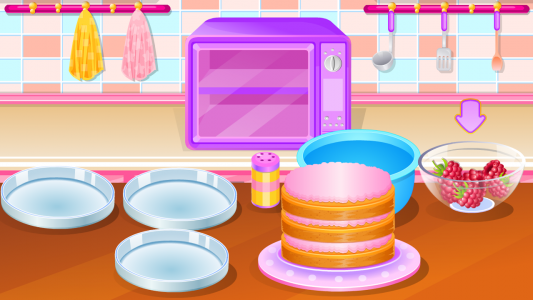 اسکرین شات بازی cooking games cake berries 7