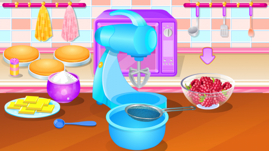 اسکرین شات بازی cooking games cake berries 5