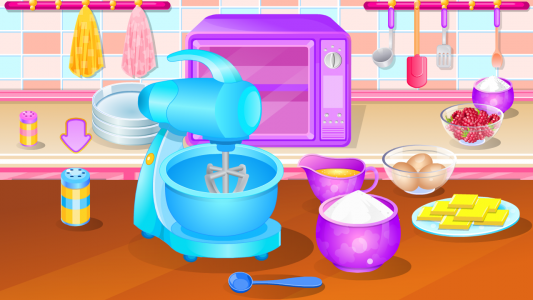 اسکرین شات بازی cooking games cake berries 1