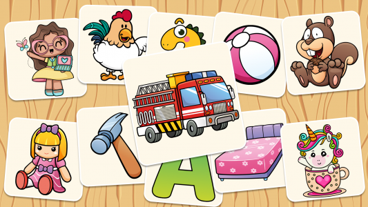 اسکرین شات برنامه Toddlers Puzzles - Learn & Fun 6