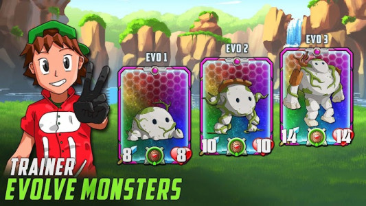 اسکرین شات بازی Monster Battles: TCG - Card Duel Game. Free CCG 3