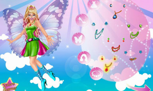 اسکرین شات بازی Fairy Princess Dress Up 2