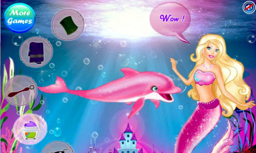 اسکرین شات بازی Princess Dolphin Care 4