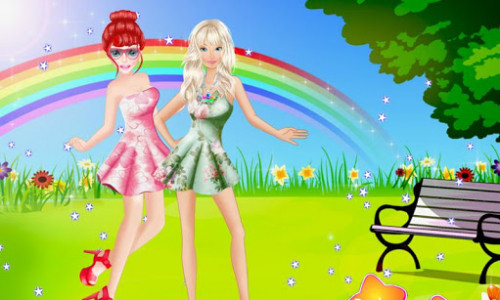 اسکرین شات بازی Princess Games Spring Dress Up 3