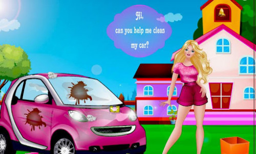 اسکرین شات بازی Princess Pink Car Cleaning 2