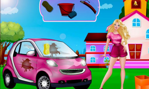 اسکرین شات بازی Princess Pink Car Cleaning 5