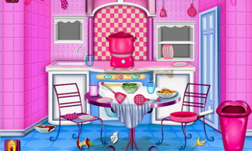 اسکرین شات بازی Super Princess Kitchen Clean 2