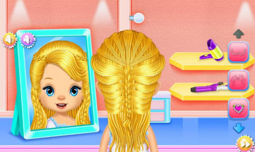 اسکرین شات بازی girl needs another hairstyle game 5