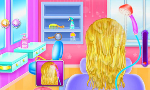 اسکرین شات بازی girl needs another hairstyle game 4