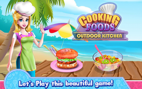 اسکرین شات برنامه Cooking Foods in Outdoor Kitchen 8