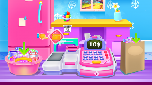 اسکرین شات 2 برنامه Cotton Candy Unicorn Maker