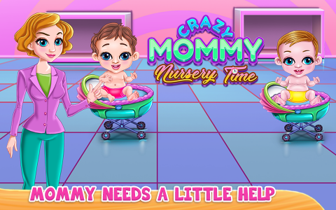 اسکرین شات برنامه Crazy Mommy Nursery Time 3