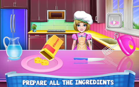 اسکرین شات 5 برنامه Cream Cheese Ice Cream Cooking