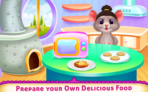 اسکرین شات 6 برنامه Cute Mouse Caring And Dressup