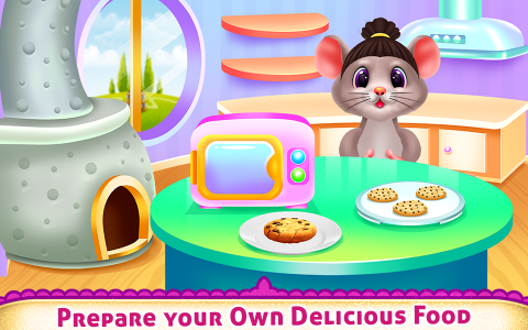 اسکرین شات برنامه Cute Mouse Caring And Dressup 6