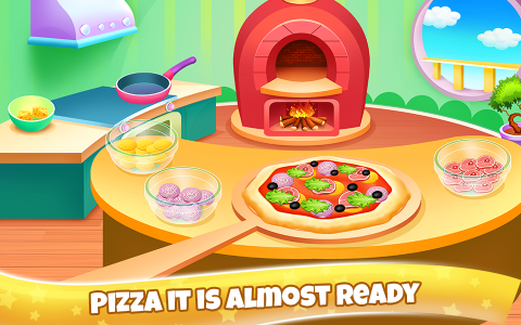 اسکرین شات 5 برنامه Homemade Pizza Cooking