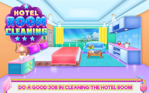 اسکرین شات بازی Hotel Room Cleaning 3