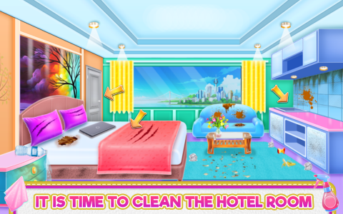 اسکرین شات بازی Hotel Room Cleaning 8