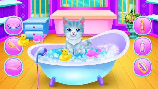 اسکرین شات برنامه Kitties Pet Wedding 4