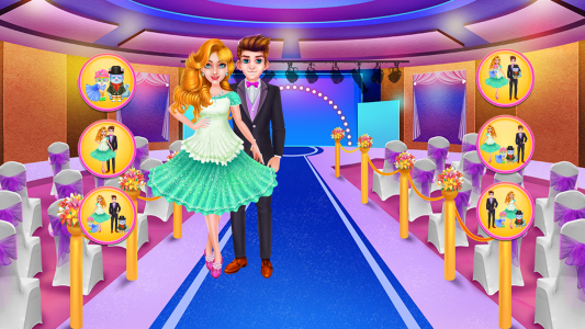 اسکرین شات برنامه Kitties Pet Wedding 3