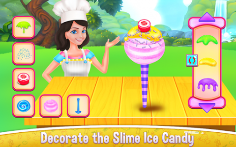 اسکرین شات برنامه Slime Ice Cream Candy Cooking 8