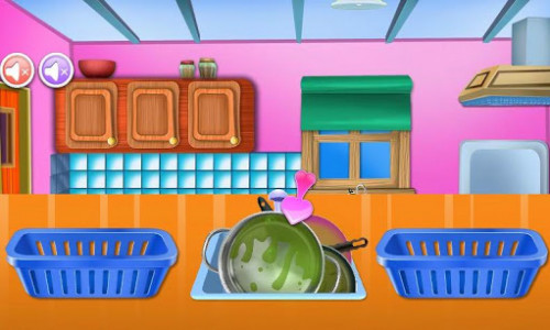 اسکرین شات بازی house cleaning games 2