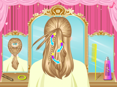 اسکرین شات بازی Super Braid Hairdresser HD 1
