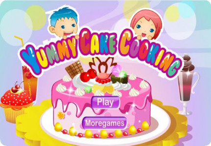 اسکرین شات بازی Yummy Cake Cooking Games 1