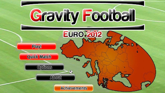اسکرین شات بازی Gravity Football Euro 2012 1