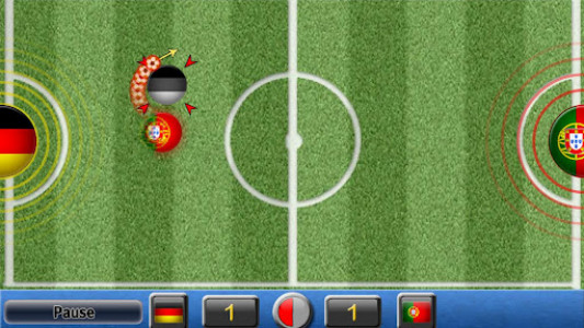 اسکرین شات بازی Gravity Football Euro 2012 6