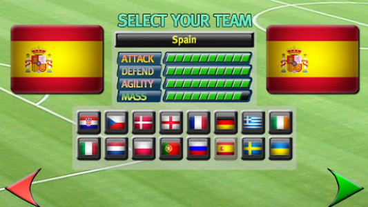 اسکرین شات بازی Gravity Football Euro 2012 2