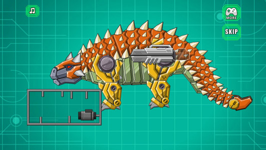 اسکرین شات بازی Robot Ankylosaurus Toy War 3