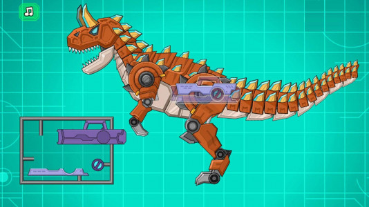 اسکرین شات بازی Toy Robot Dino War Carnotaurus 2