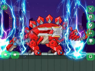 اسکرین شات بازی Assemble Robot War Stegosaurus 3